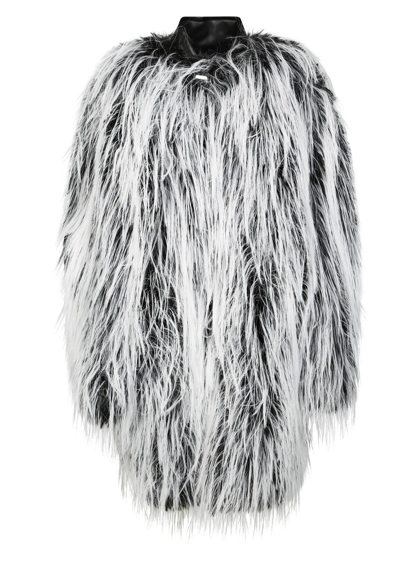 Sportmax Voluminous Fur Coat