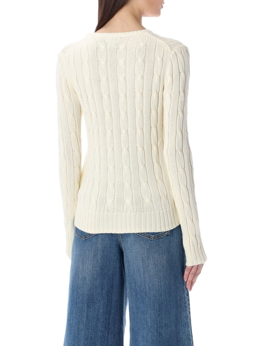Polo Ralph Lauren Julianna Slim Fit Cable Knit Sweater