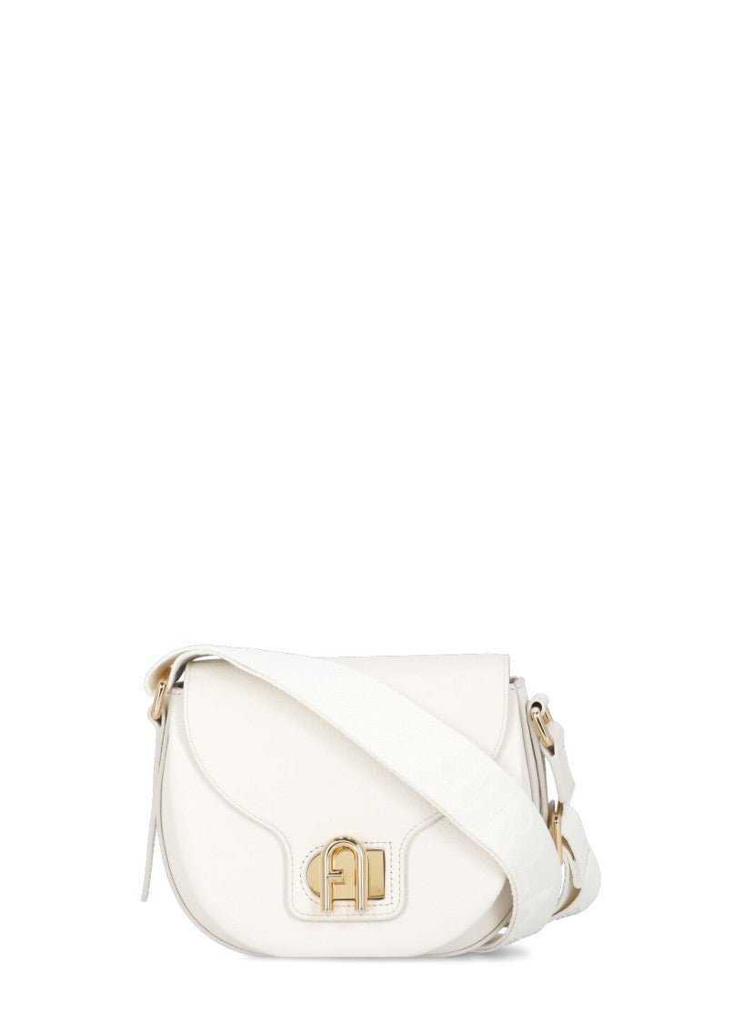 Furla Ivory Lotus Shoulder Bag