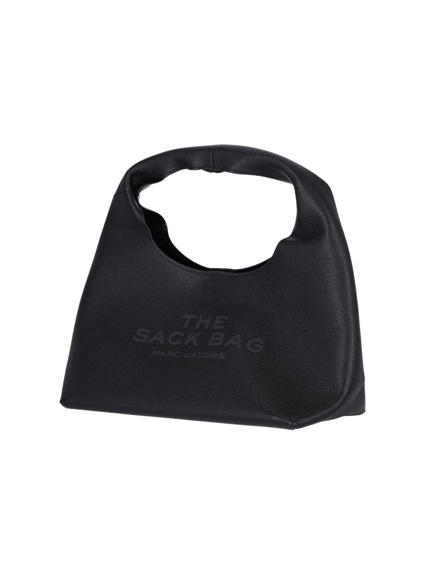 Marc Jacobs Soft Hammered Leather Tote Bag With Tonal Logo