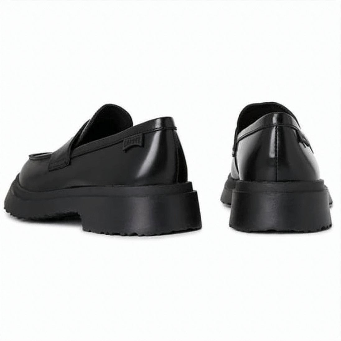 Camper Polished Calf Leather Loafers With Penny Strap