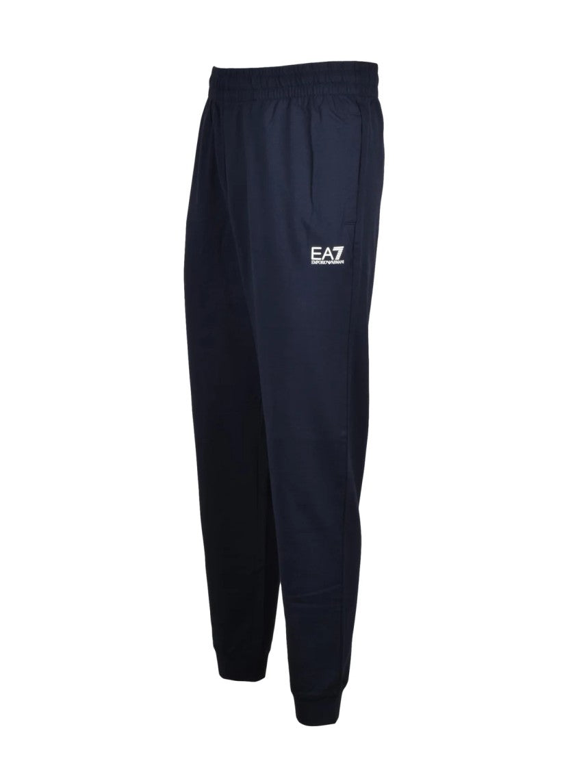 Ea7 Emporio Armani Green Cotton Hooded Tracksuit