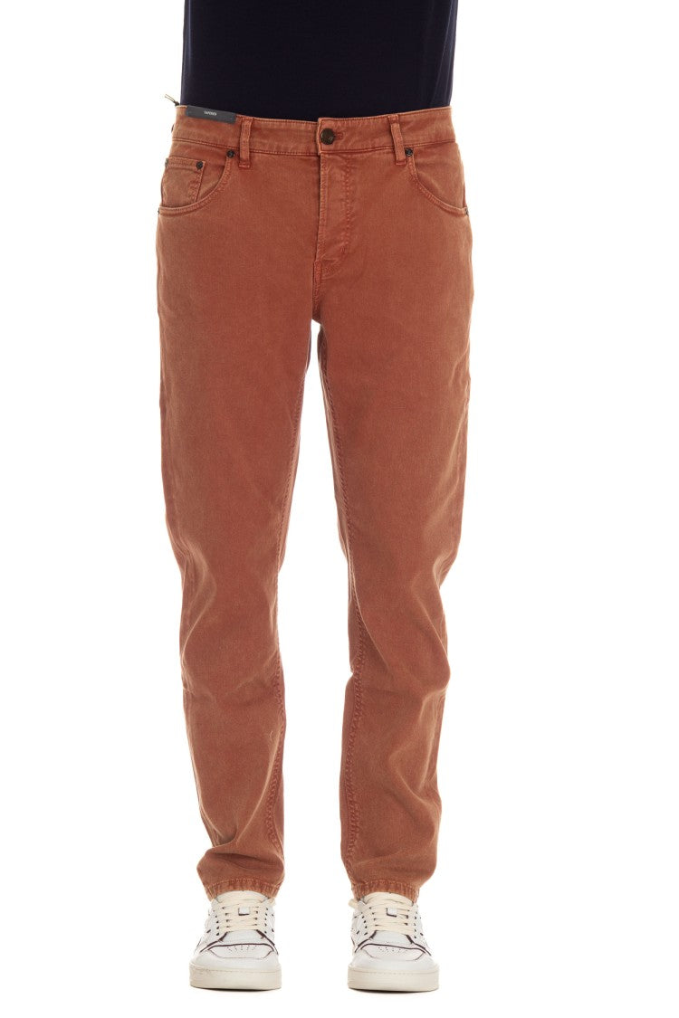Pt Denim 5-Pocket Color Tapered Fit Trousers