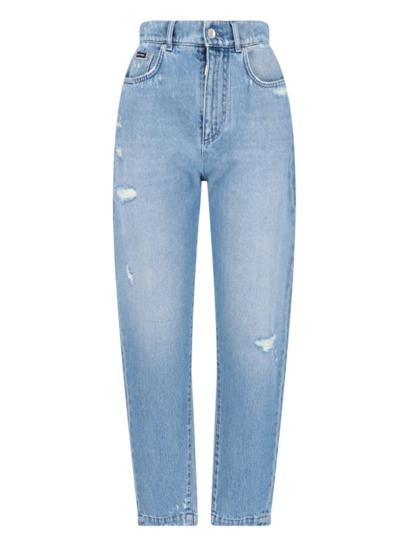 Dolce & Gabbana Amber' Jeans – Light Blue