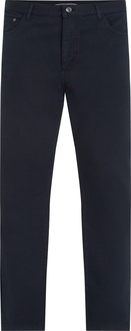 Tommy Hilfiger Tailored Fit Trousers With Branded Leather Patch