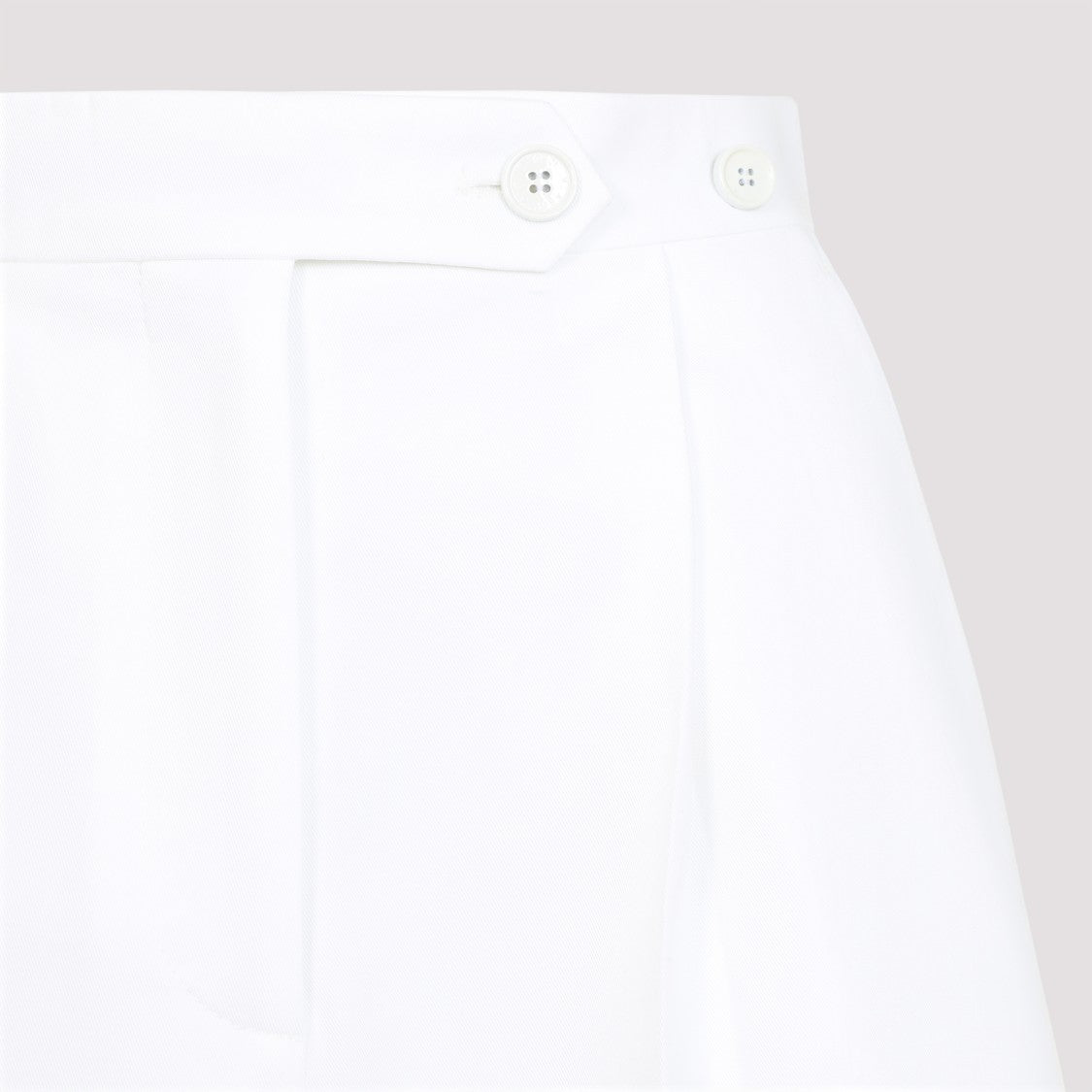 Givenchy White Cotton Trousers