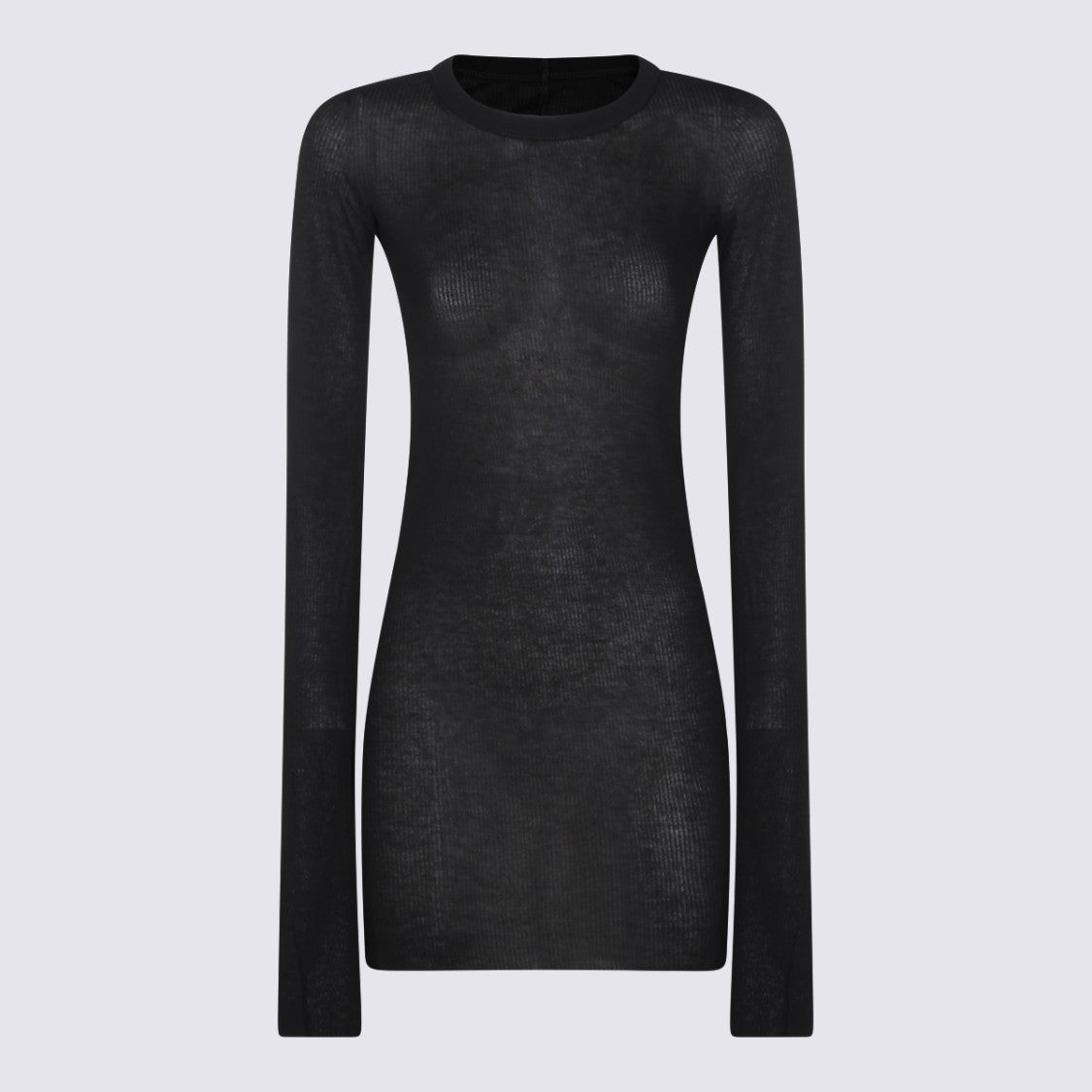 Rick Owens Slim-Fit Viscose Knit Sweater