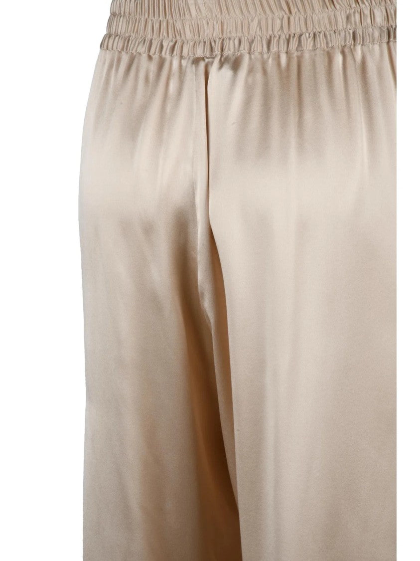 Eleventy Eleventy Silk Trousers - Beige