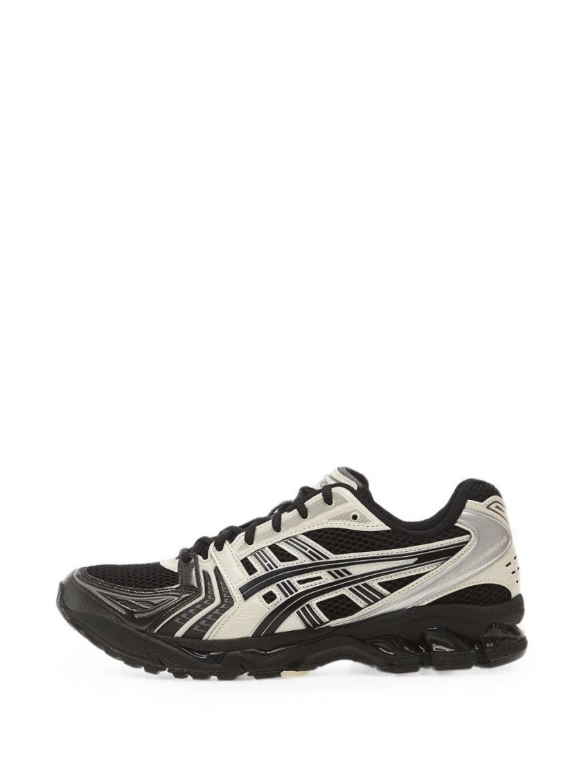 Asics Black Gel-Kayano Mesh Inserts Sporty Sneakers