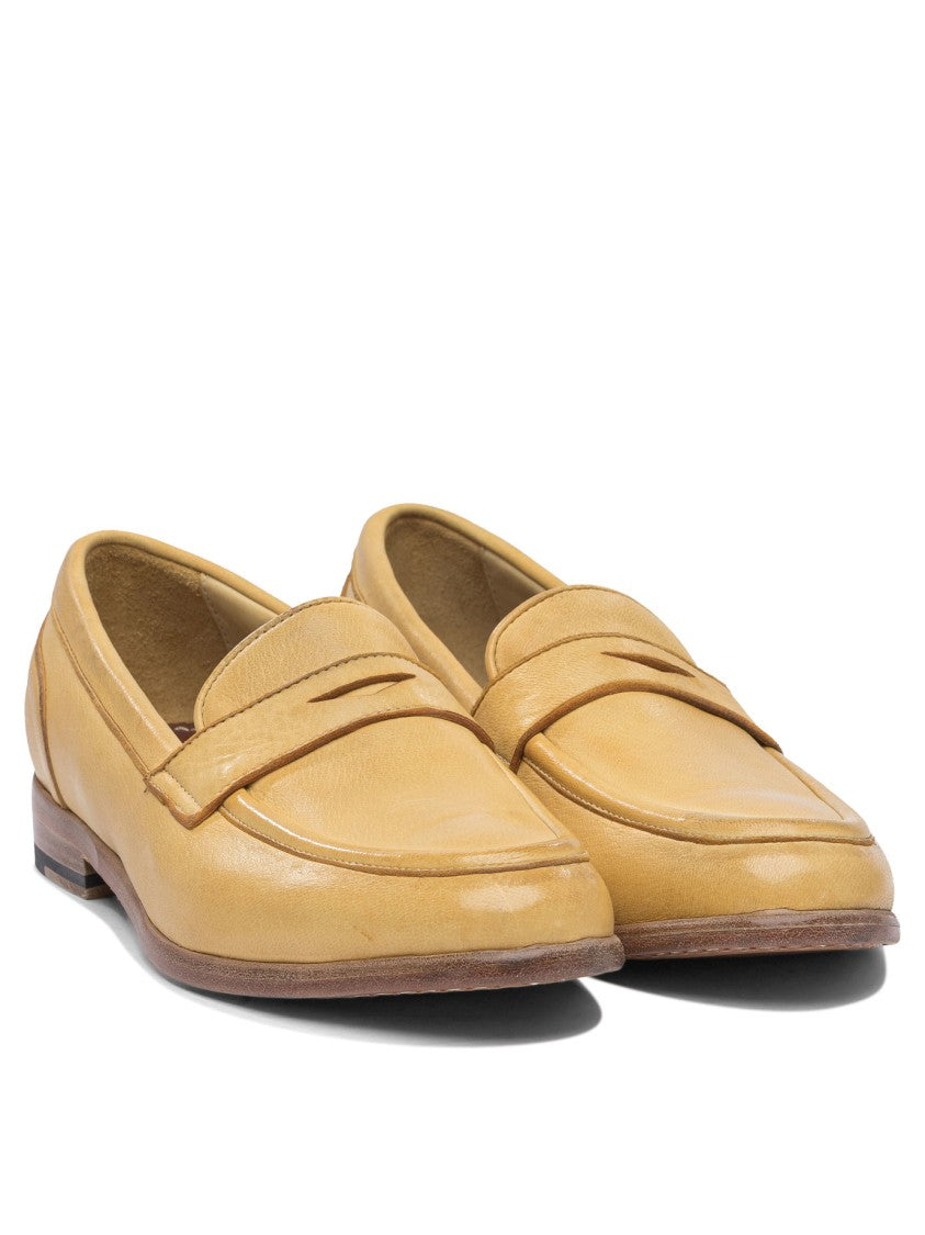 Sturlini Leather Loafers With Silhouette