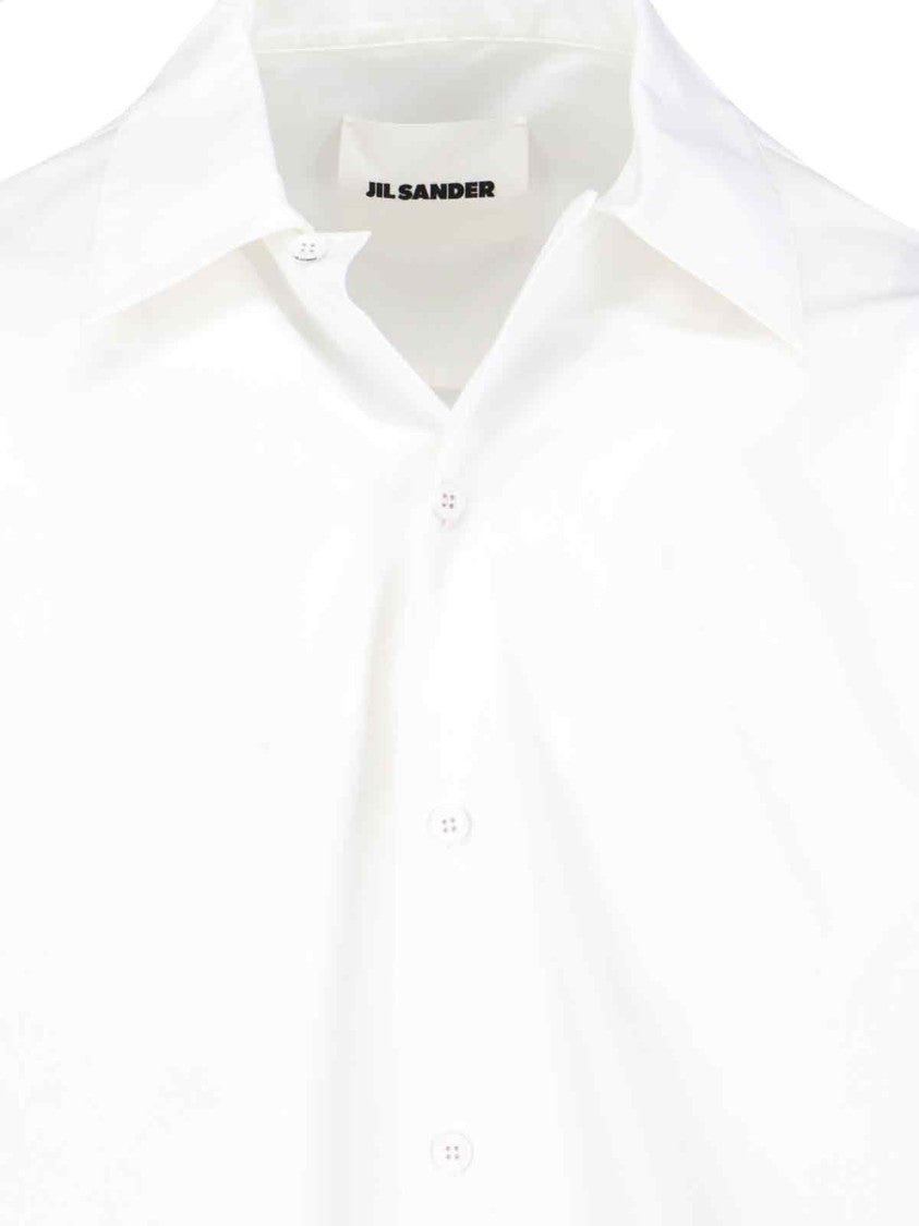 Jil Sander White Cotton Classic Shirt