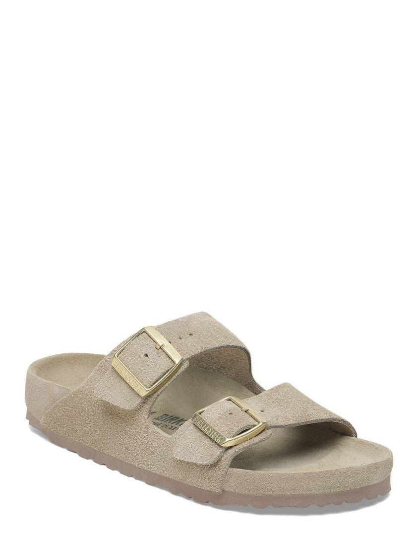 Birkenstock Arizona Contoured Suede Slides