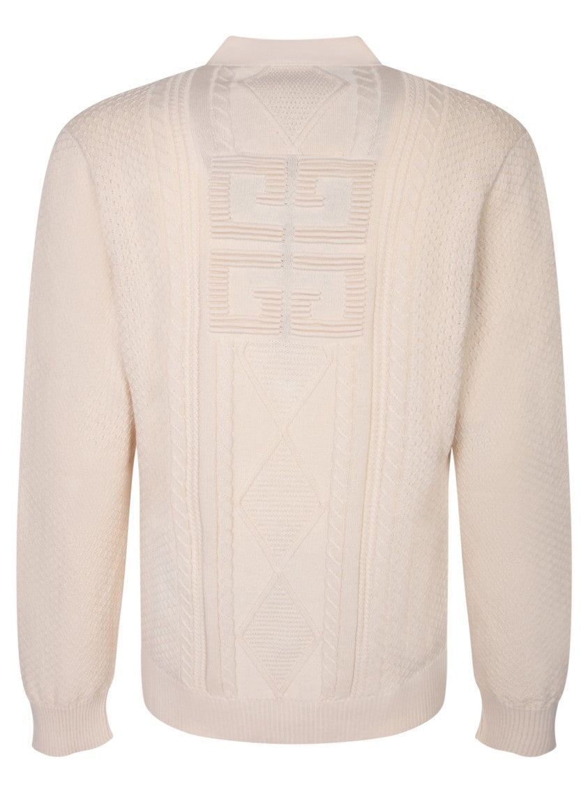 Givenchy Beige Cotton Cardigan