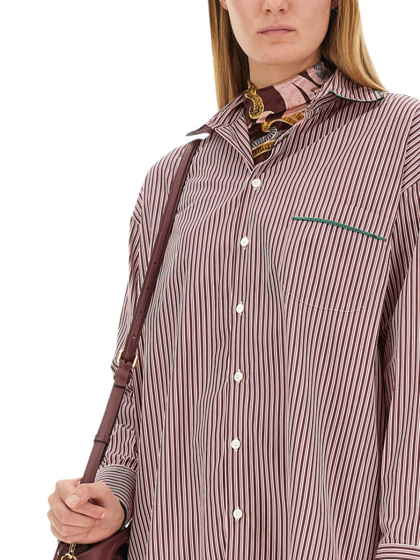 Etro Classic Striped Oversized Shirt
