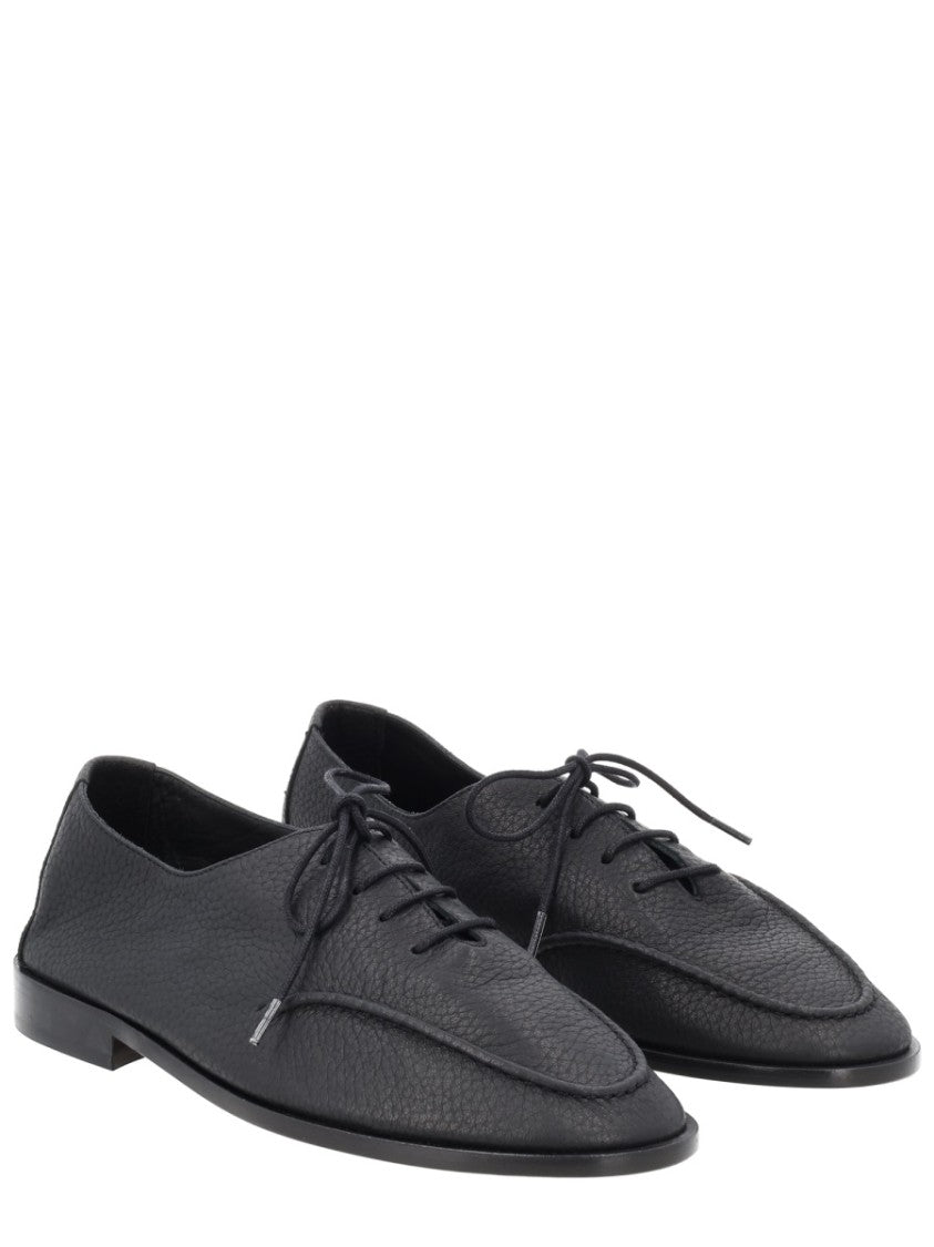 Hereu Juliol Lambskin Leather Pointed Toe Loafers