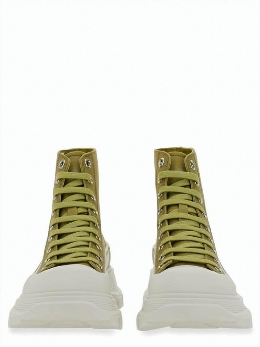 Alexander Mcqueen High-Top Sneakers With Sole