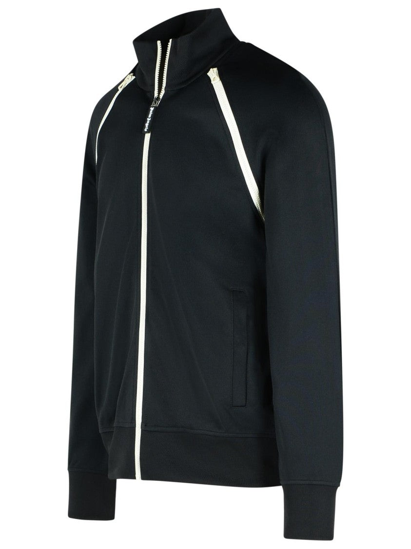 Palm Angels Track' Black Polyester Blend Jacket