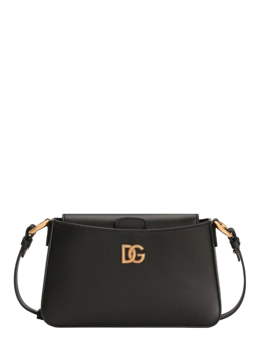 Dolce & Gabbana Phone Bag Smooth Leather Handbag