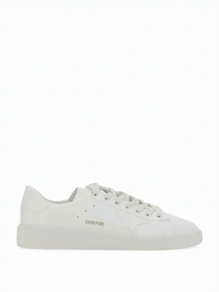 Golden Goose Smooth Upper Low-Top Sneakers With Star Detailing