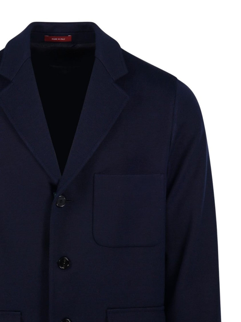 Gucci Tailored Blue Cotton Jacket