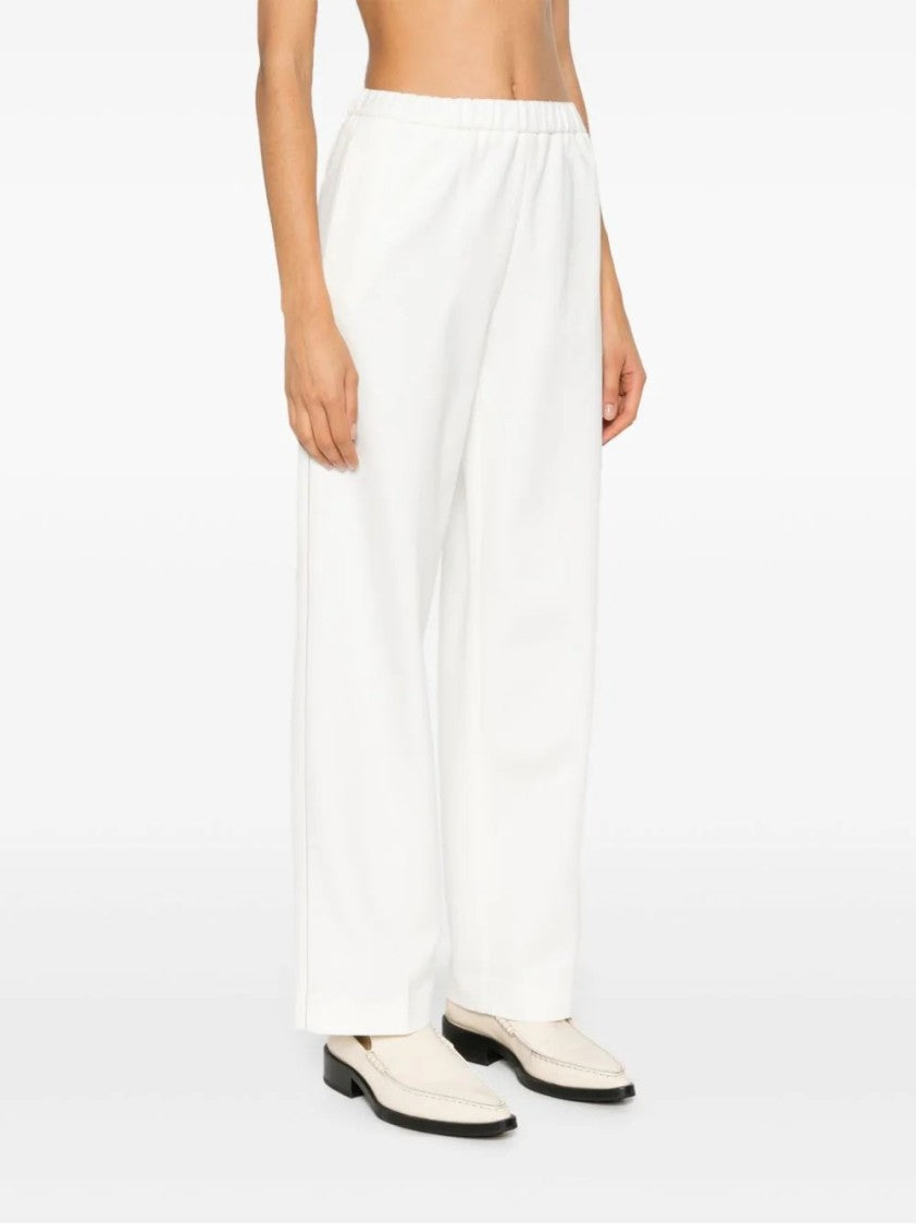 Fabiana Filippi Wide-Leg Trousers With Fabric Blend And Elastic Waistband