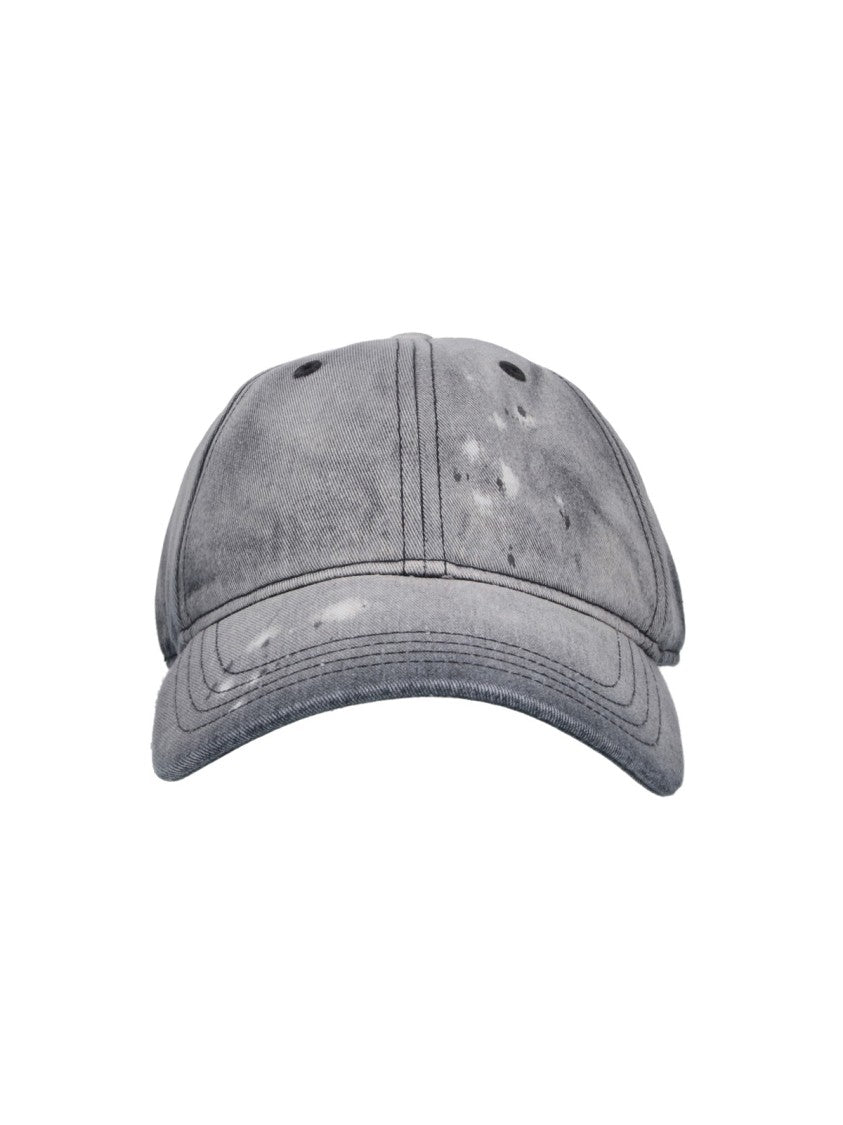 Our Legacy Gray Ballcap Cotton Blend Baseball Cap