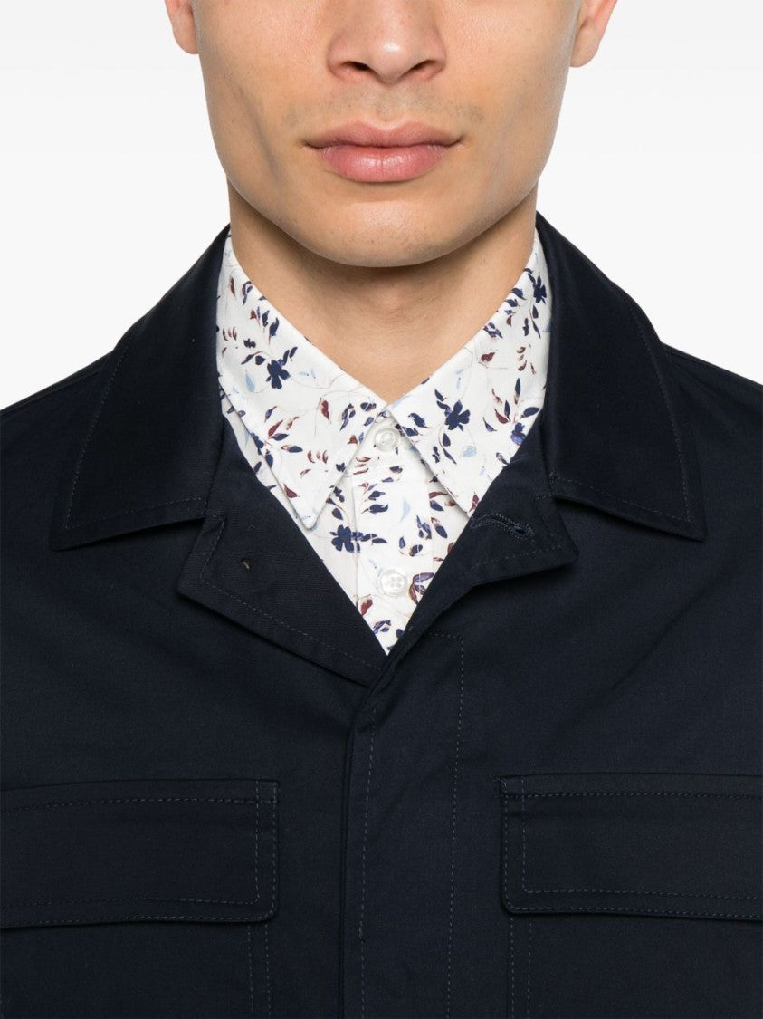 Daniele Alessandrini Classic Button Closure Jacket With Tailored Silhouette