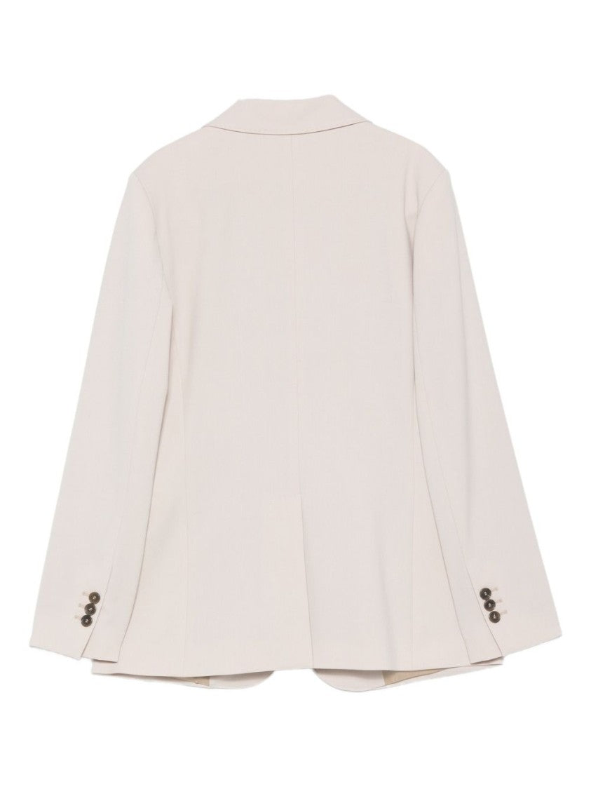 Seventy Sergio Tegon Tailored Gray Blazer With Notched Lapel