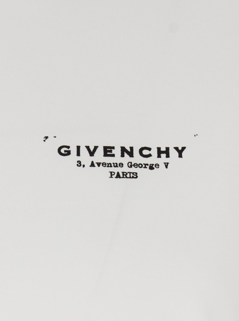 Givenchy White Crewneck T-Shirt