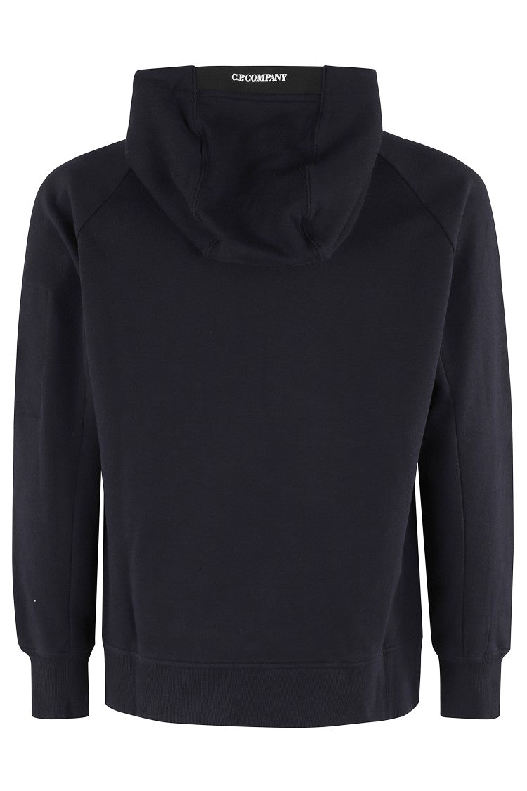 C.P. Company Diagonal Raised Fleece Full Zip Hooded