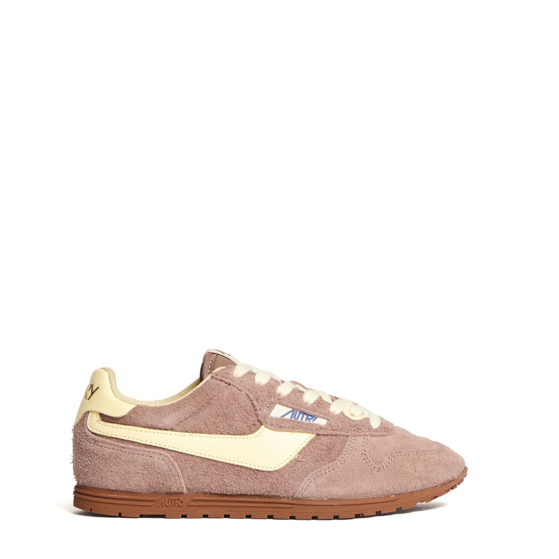 Autry Windspin Shaved Suede Running Sneakers