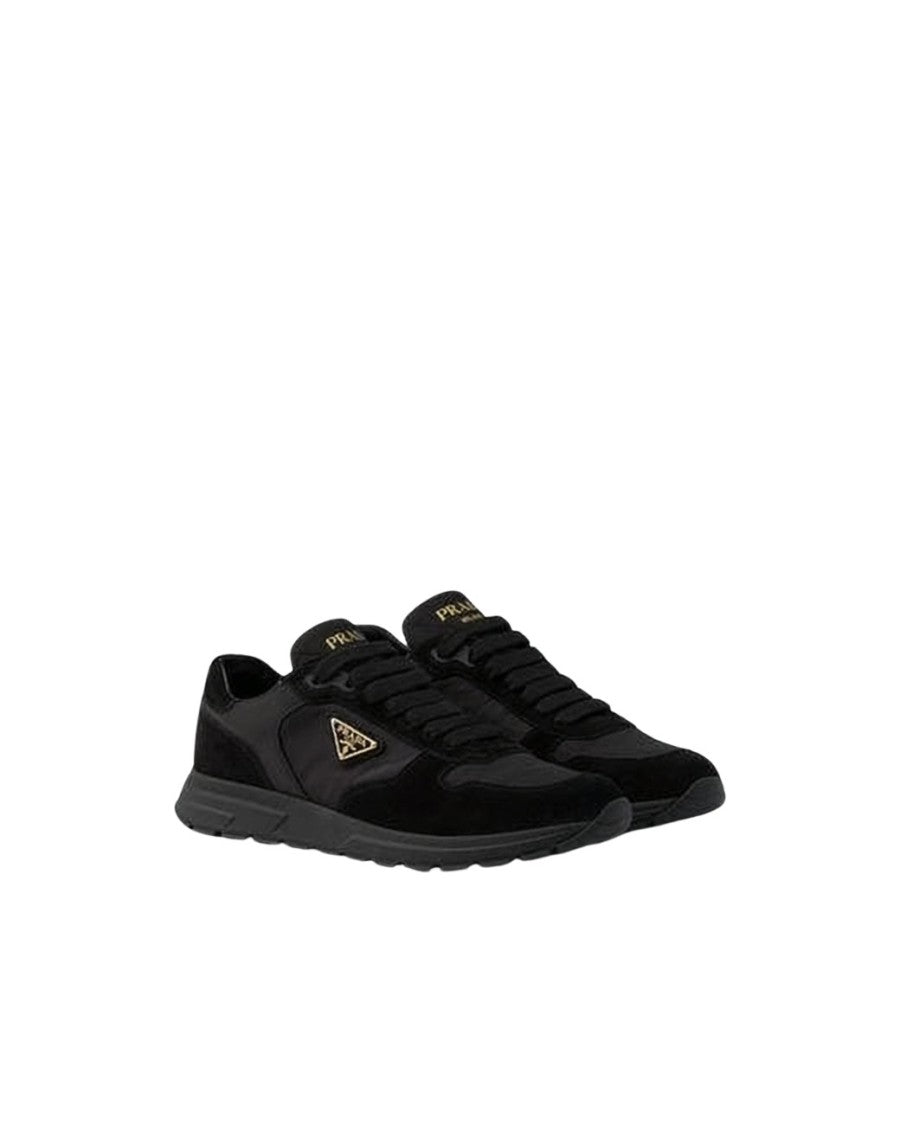 Prada Low-Top Sneakers With Textured Design