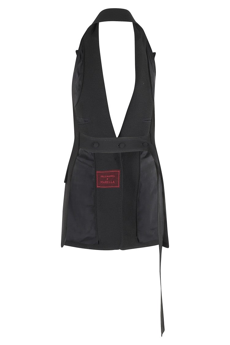 Stella Maxwell X Marella Structured Fitted Jacket With Exposed Back