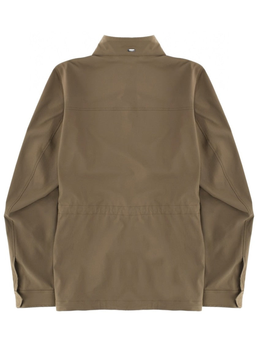 Herno Brown Utility Four Pockets Jacket