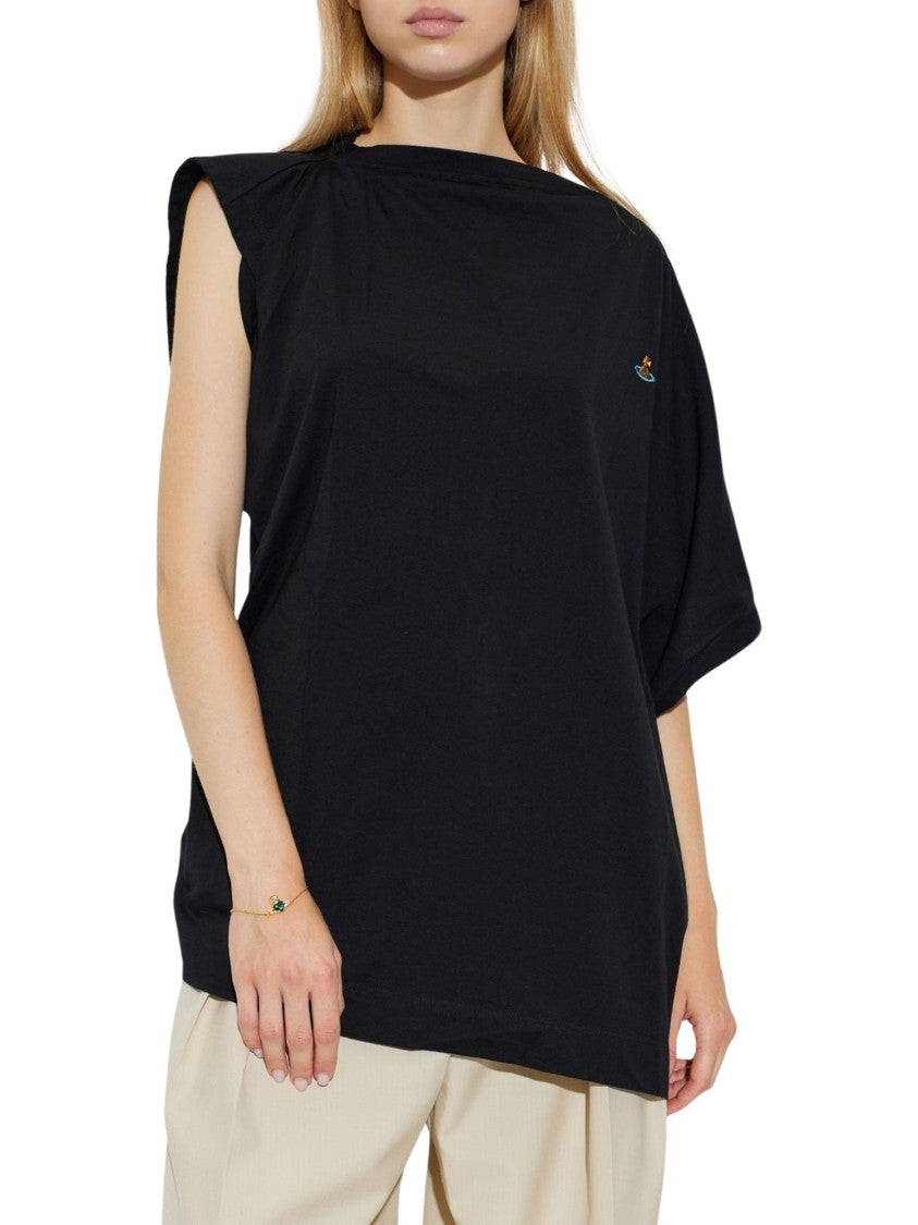 Vivienne Westwood Oversized Hebo Thigh-Neck Boxy Top