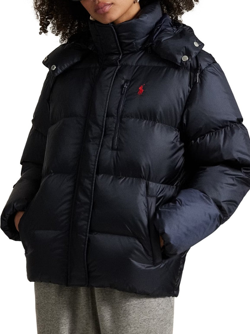 Polo Ralph Lauren Crly Insulated Detachable Hood Puffer Jacket