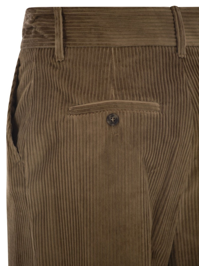 Max Mara Tania - Wide-Leg Corduroy Trousers