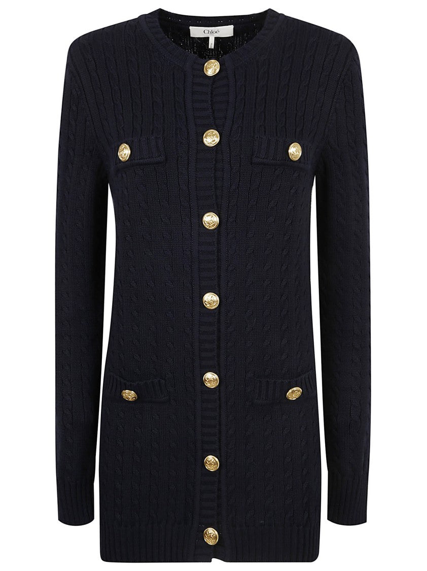 Chloé Textured Knit Dress