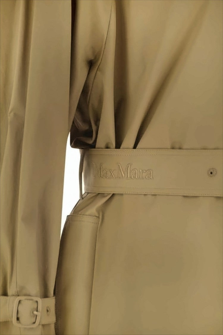 Max Mara Structured Brown Trench Coat