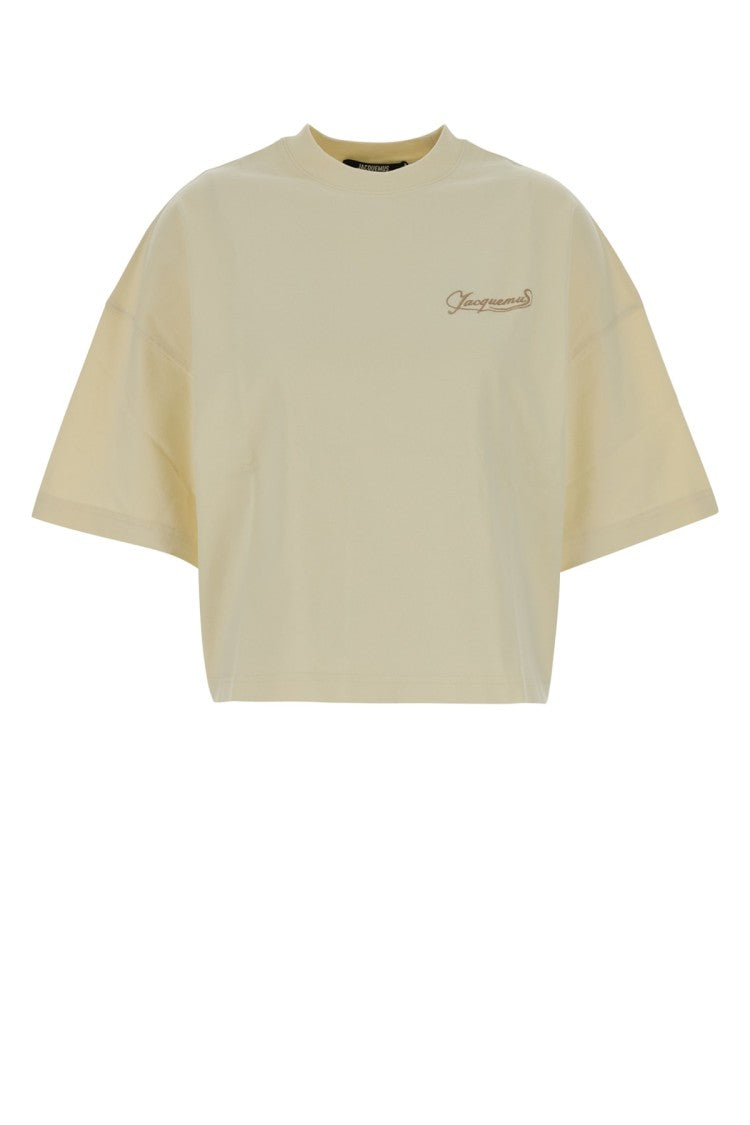 Jacquemus Cropped Boxy T-Shirt