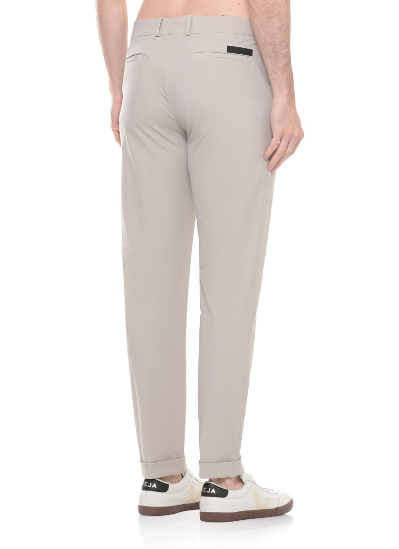 Rrd Grey Surflex Chino Straight-Leg Pants