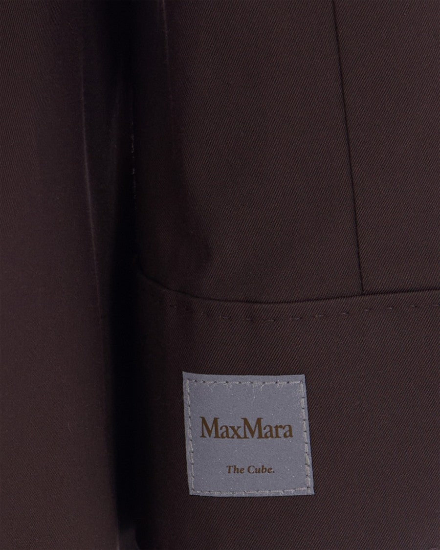 Max Mara Chocolate Antigoccia Trench