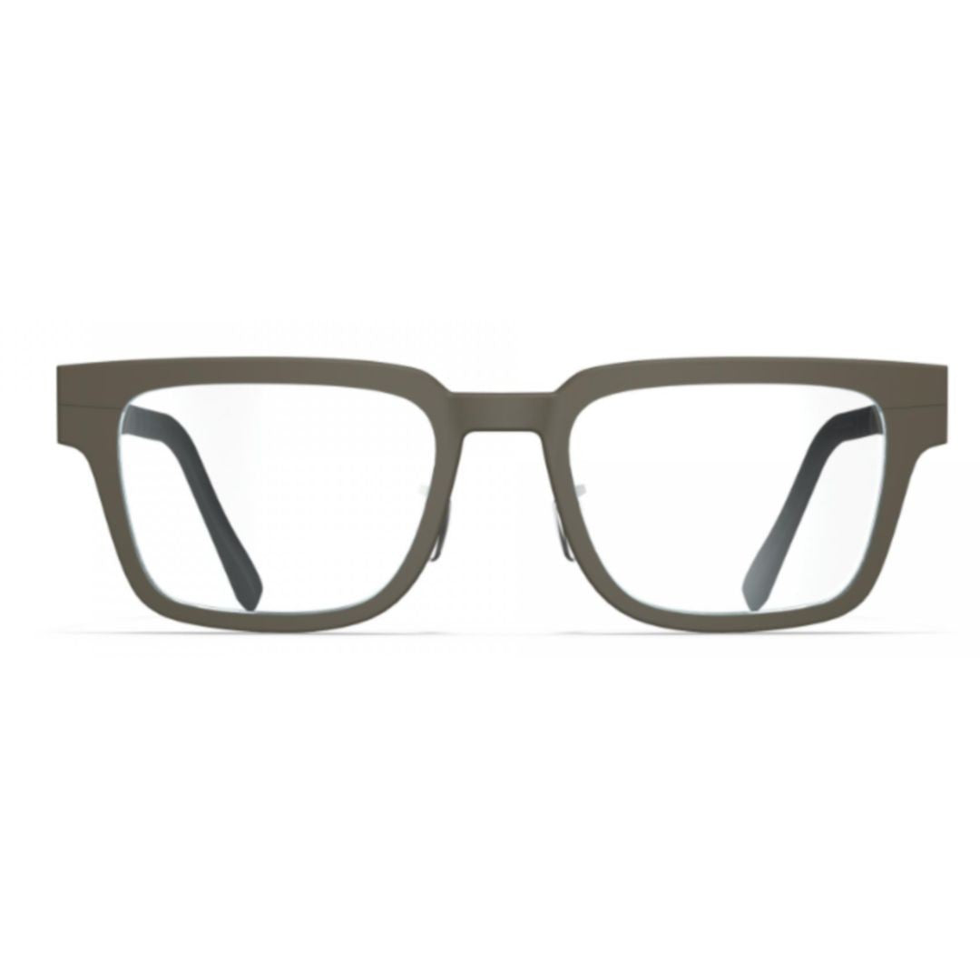 Blackfin Bf1088 Mayfair Matte Finish Rectangular Beta Titanium Eyeglasses