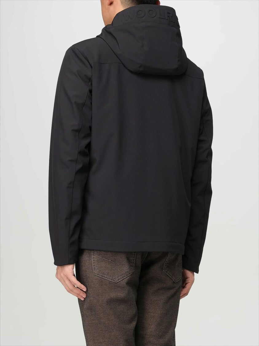 Woolrich Stretch Fabric High Collar Woolrich Jacket