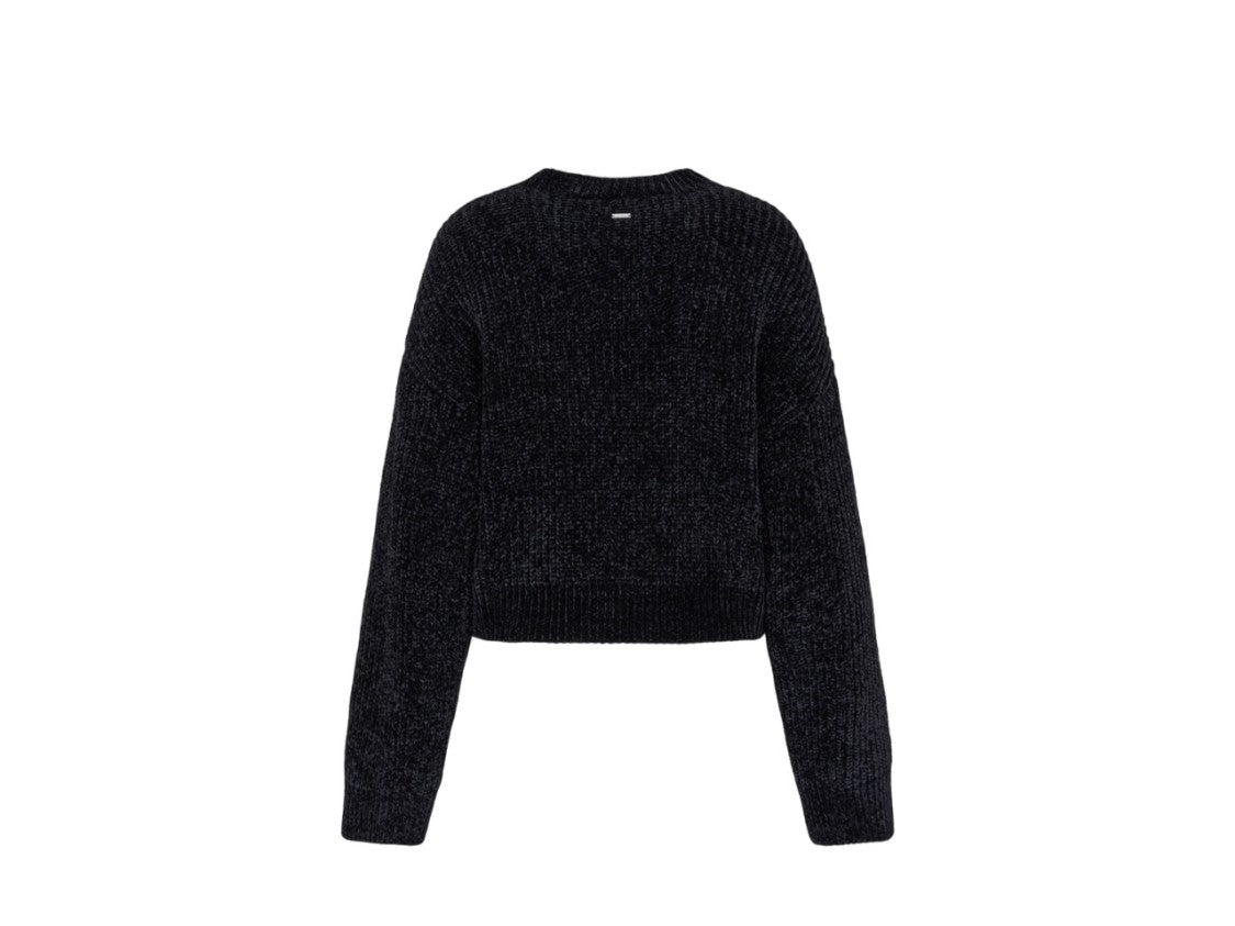 Armani Exchange Textured Knit Sweater Diamond Design