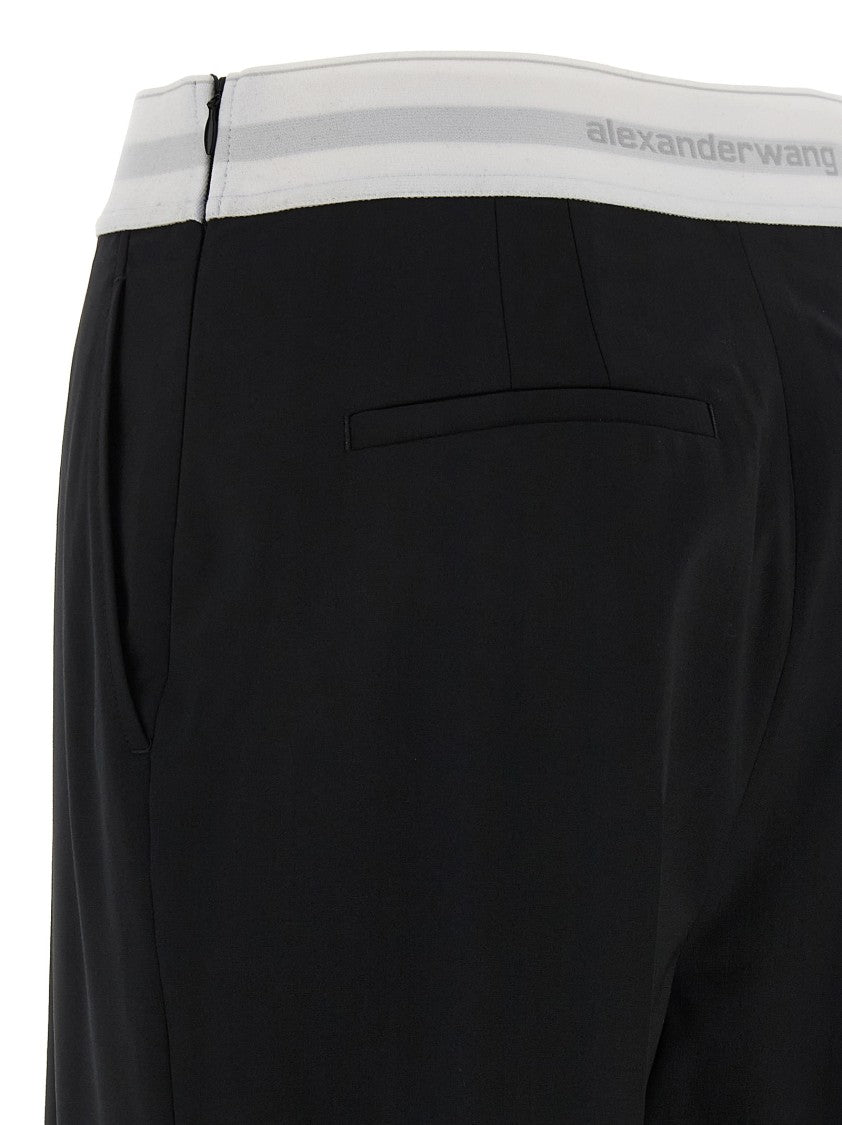 Alexander Wang Logo Elastic Pants