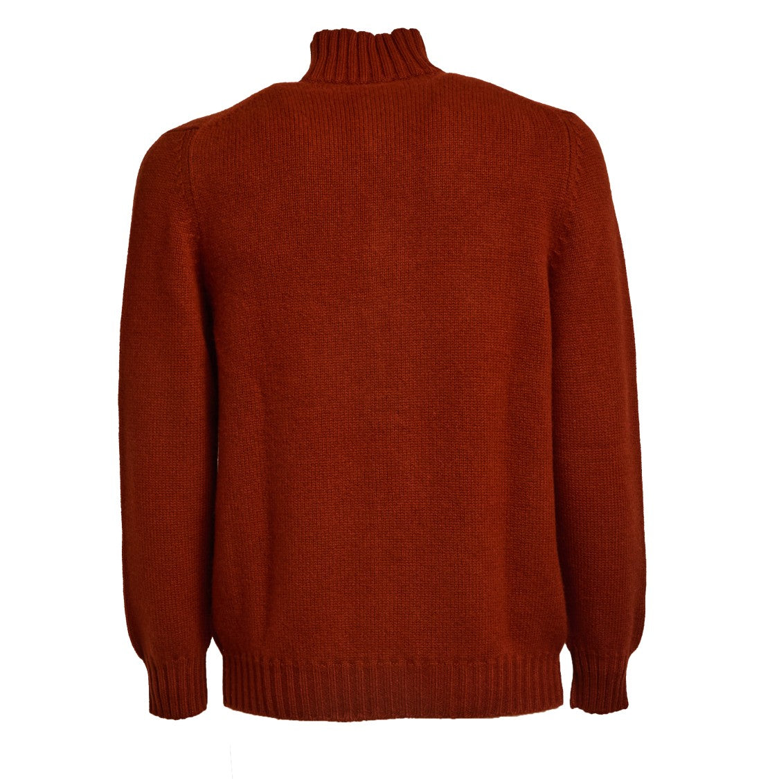 Fedeli Bordeaux Cashmere Ribbed Detail Cardigan