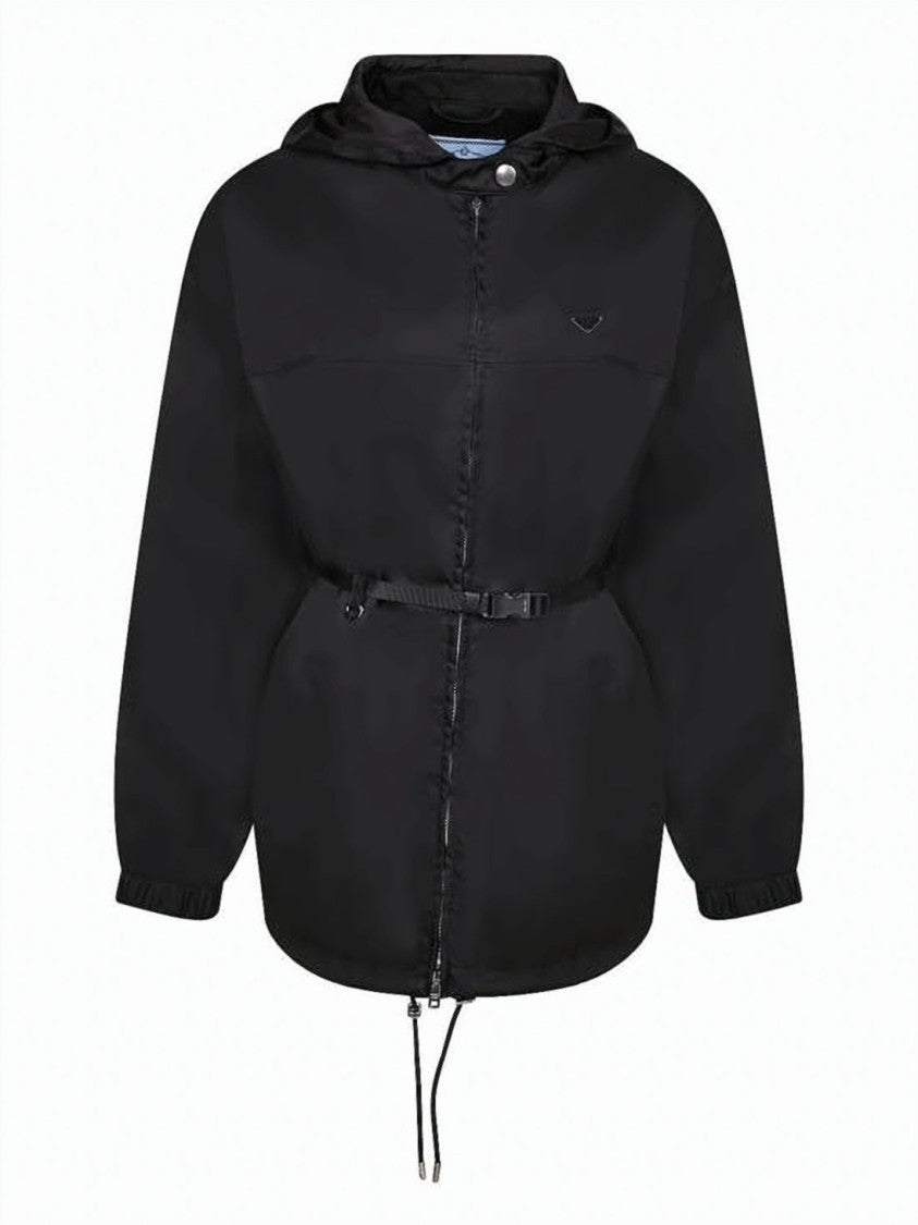 Prada Minimalist Black Jacket With Refined Detailing