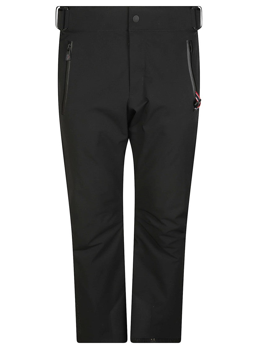 Moncler Grenoble Black Fitted Streamlined Ski Pants