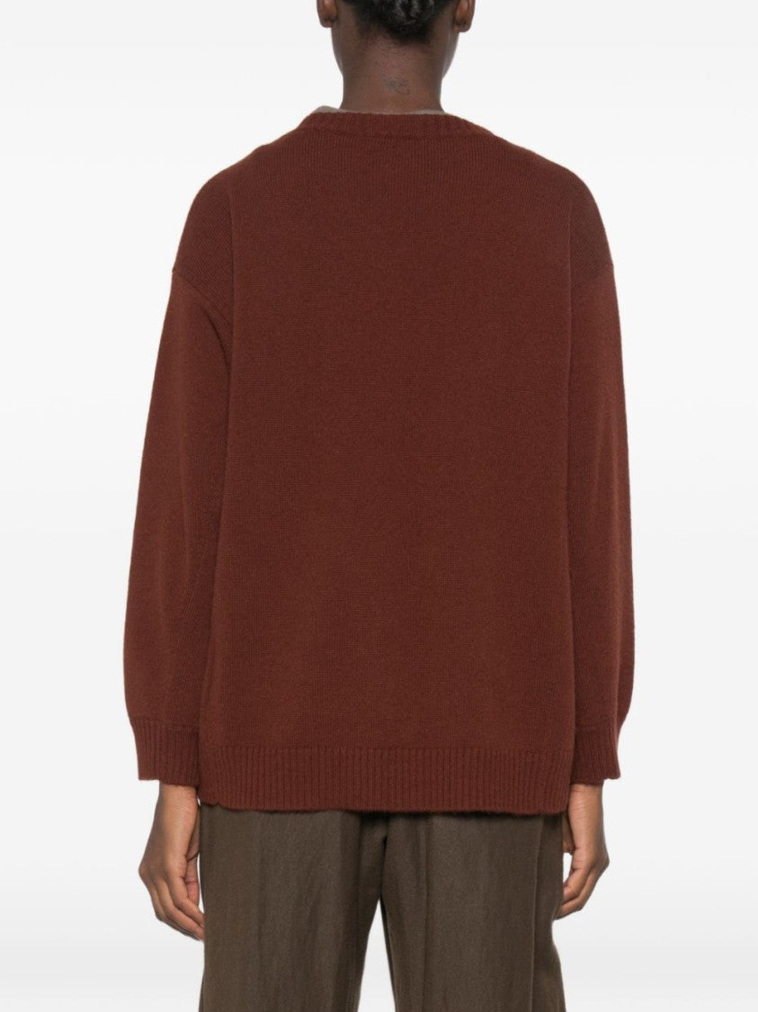 Max Mara Relaxed Fit Vintage Cashmere Knit Top